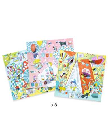 Coloriages petites portes Les cabanes... Coloriages petites portes Les cabanes...