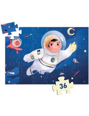 Puzzle 36 pièces Un astronaute dans... Puzzle 36 pièces Un astronaute dans...