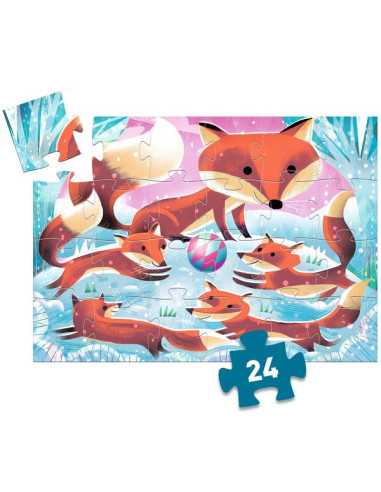 Puzzle 24 pièces Ginger petit renard... Puzzle 24 pièces Ginger petit renard...
