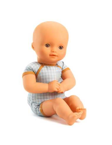 Poupée Baby Rose Pomea - Djeco Poupée Baby Rose Pomea - Djeco