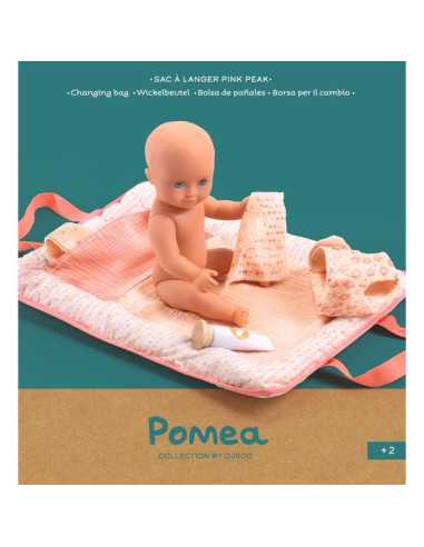 Sac à langer Pink Peak Pomea - Djeco Sac à langer Pink Peak Pomea - Djeco