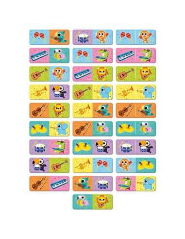 Dominos Instruments de musique - Janod Dominos Instruments de musique - Janod