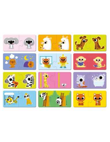 Puzzle Les contraires - Janod Puzzle Les contraires - Janod