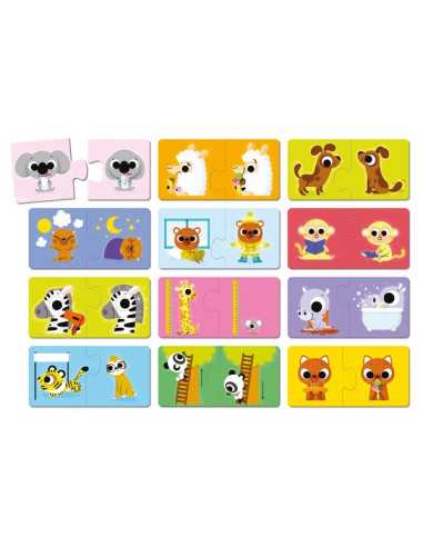 Puzzle Les contraires - Janod Puzzle Les contraires - Janod