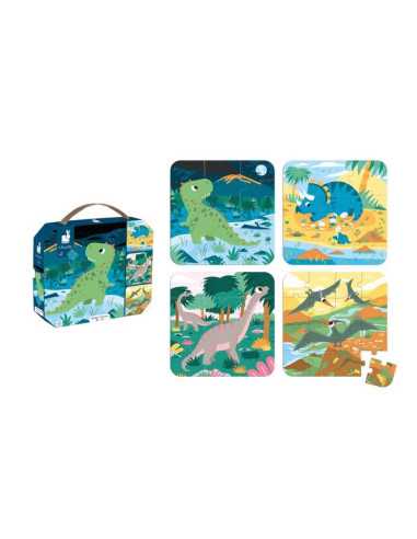 Puzzles évolutifs dinosaures - Janod Puzzles évolutifs dinosaures - Janod