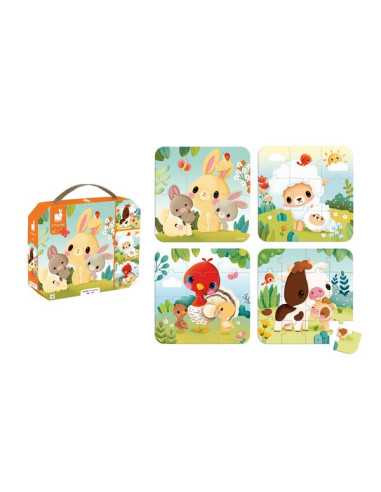 Puzzles évolutifs Animaux de la ferme... Puzzles évolutifs Animaux de la ferme...