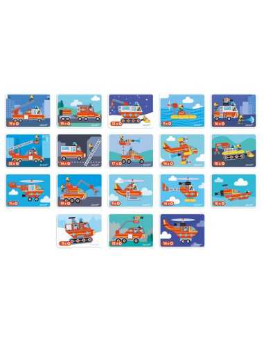 Magnetibook Pompiers - Janod Magnetibook Pompiers - Janod