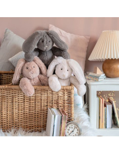 Peluche Lapin gris Arthur... 2