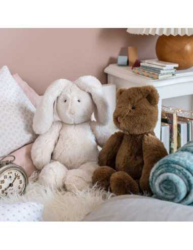 Peluche Lapin crème Arthur et Louison... Peluche Lapin crème Arthur et Louison...
