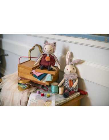 Grand lapin Plume Après la pluie -... Grand lapin Plume Après la pluie -...