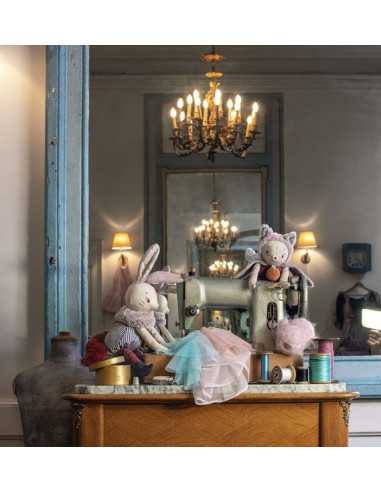 Grand lapin Plume Après la pluie -... Grand lapin Plume Après la pluie -...