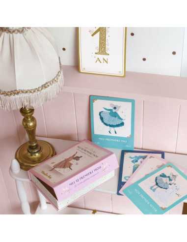 Cartes Mes 12 premiers mois La petite... Cartes Mes 12 premiers mois La petite...