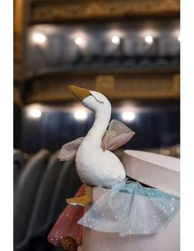 Cygne hochet crème La petite école de... Cygne hochet crème La petite école de...