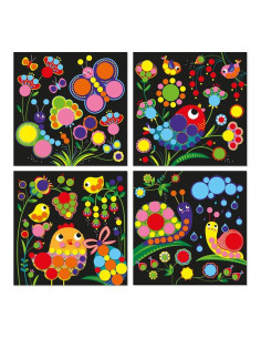 Gommettes rondes 3 ans - Janod 2