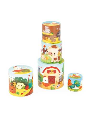 Ma première pyramide Poule - Janod Ma première pyramide Poule - Janod