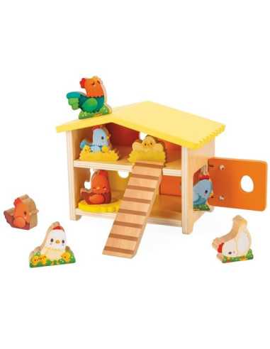 Mon premier poulailler Ferme - Janod Mon premier poulailler Ferme - Janod