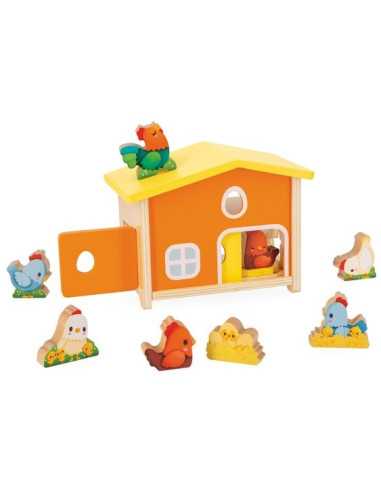 Mon premier poulailler Ferme - Janod Mon premier poulailler Ferme - Janod