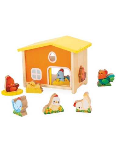 Mon premier poulailler Ferme - Janod Mon premier poulailler Ferme - Janod