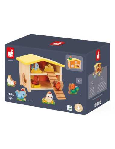 Mon premier poulailler Ferme - Janod Mon premier poulailler Ferme - Janod