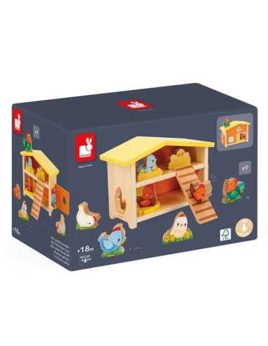 Mon premier poulailler Ferme - Janod Mon premier poulailler Ferme - Janod