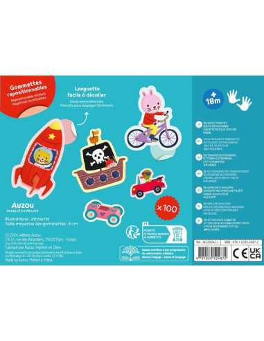 Ma pochette de 100 gommettes Les... Ma pochette de 100 gommettes Les...