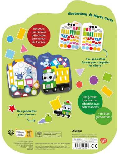 Gommettes formes L'aventure de petit... Gommettes formes L'aventure de petit...