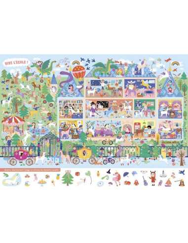 Livre Cherche et trouve Licornes - Auzou Livre Cherche et trouve Licornes - Auzou