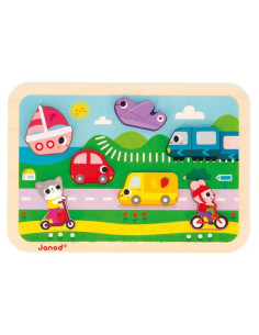 Chunky puzzle Les véhicules...