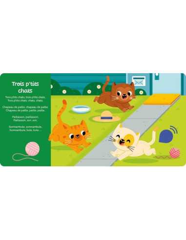 Livre sonore Mes comptines à chanter... Livre sonore Mes comptines à chanter...