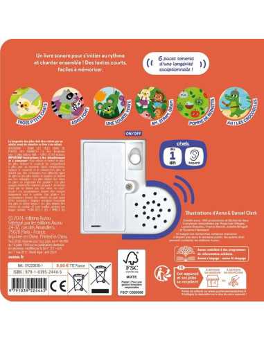 Livre sonore Mes comptines à chanter... Livre sonore Mes comptines à chanter...