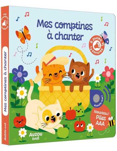 Livre sonore Mes comptines à chanter...