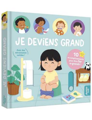 Livre animé Je deviens grand - Auzou