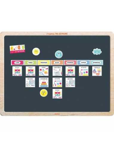 Mon tableau J'organise ma semaine -... Mon tableau J'organise ma semaine -...