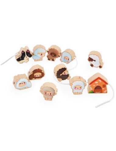 Perles à enfiler Moutons - Janod Perles à enfiler Moutons - Janod