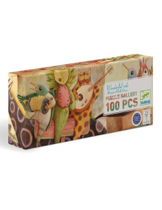 Puzzle Enfant Carton Inspiré Par De Vinci 100 Pièces - JANOD