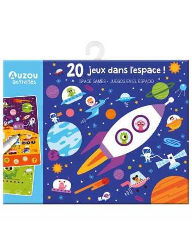 Ma pochette de 20 jeux dans l'espace...