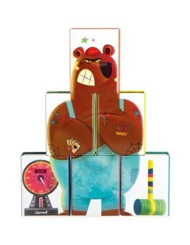 Chamboultout de Mr Ours Applepop - Janod Chamboultout de Mr Ours Applepop - Janod