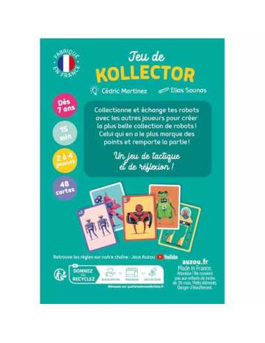 Jeu de cartes Kollector - Auzou Jeu de cartes Kollector - Auzou