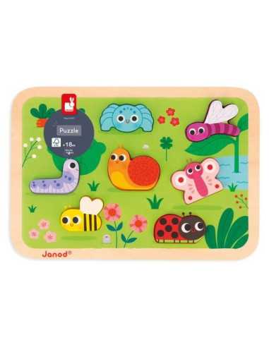 Chunky puzzle Le jardin - Janod Chunky puzzle Le jardin - Janod