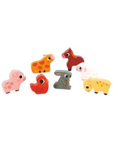 Chunky puzzle La ferme - Janod Chunky puzzle La ferme - Janod