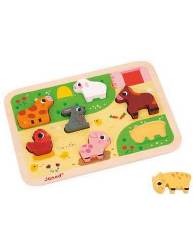 Chunky puzzle La ferme - Janod Chunky puzzle La ferme - Janod