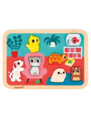 Chunky puzzle Les animaux familiers -...