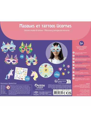 Masques et tatoos licornes - Auzou Masques et tatoos licornes - Auzou