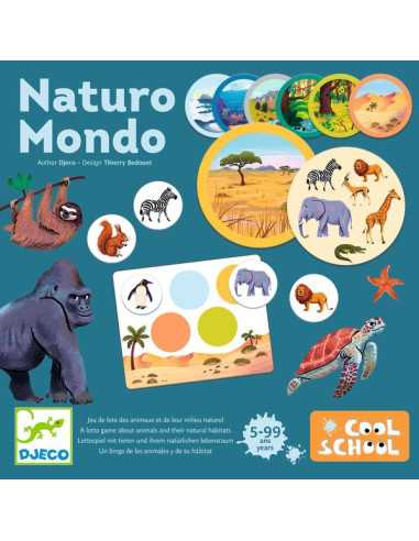 Jeu Naturo Mondo - Djeco Jeu Naturo Mondo - Djeco