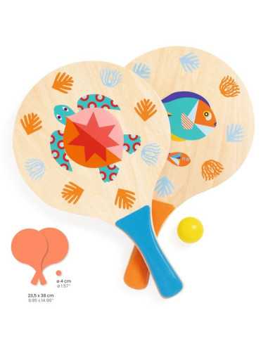 Raquettes de plage Sea - Djeco Raquettes de plage Sea - Djeco