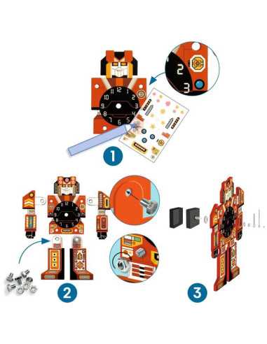 Horloge à créer Robotime - Do it... Horloge à créer Robotime - Do it...