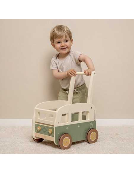 Chariot d'Activité en Bois Trixie Baby - Idéal pour Premiers Pas