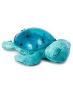 Peluche musicale à projections Tranquil turtle aqua rechargeable