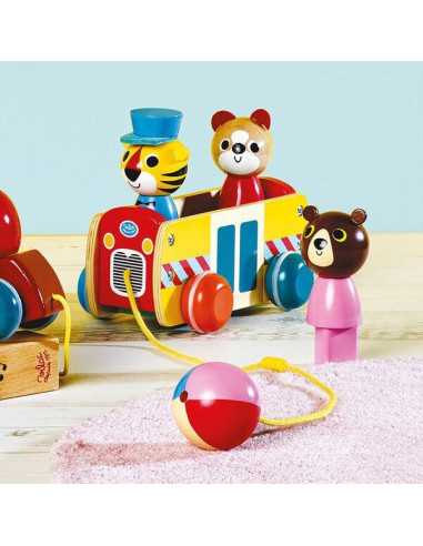 Bus à trainer Ingela Arrhenius - Vilac Bus à trainer Ingela Arrhenius - Vilac