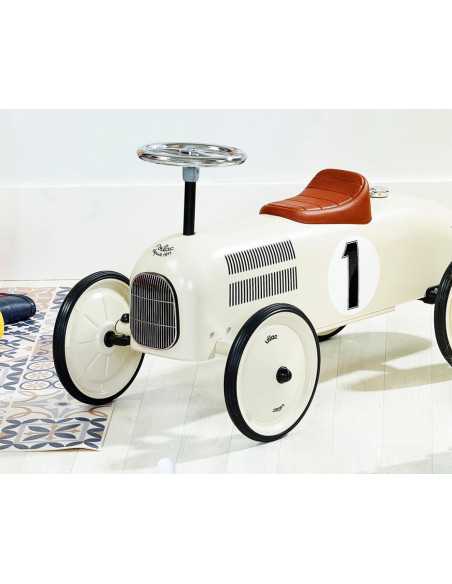 Porteur voiture musical pour bébé couleur pastel